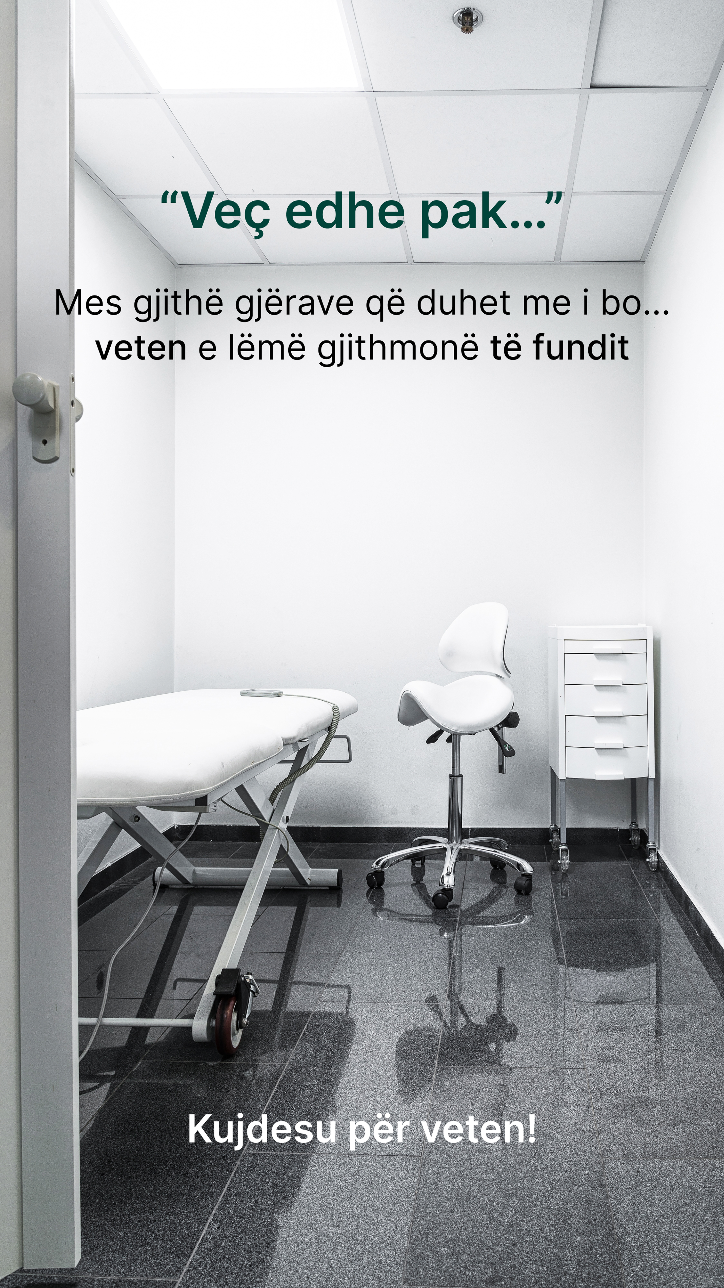 Shëndeti Im story — Veç edhe pak